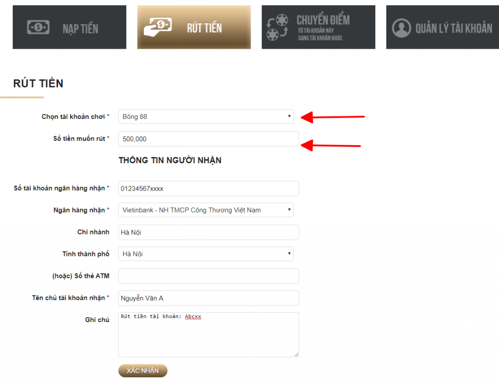 rut tien bong88 rut tien bong88